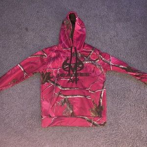 Bundle of Camo and Pink Sweatshirts